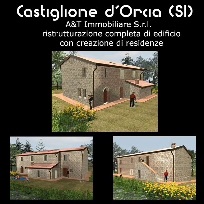 Castiglione d'orcia Siena progettazione Mellini Arena