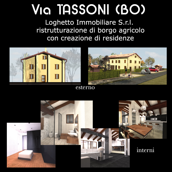 Via tassoni Bologna progetto Mellini Arena